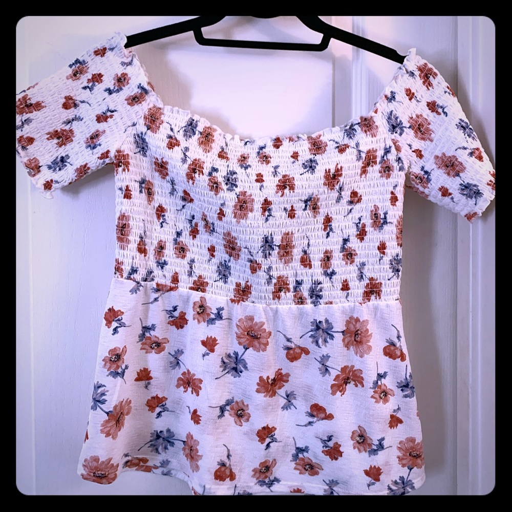 Off the shoulder top